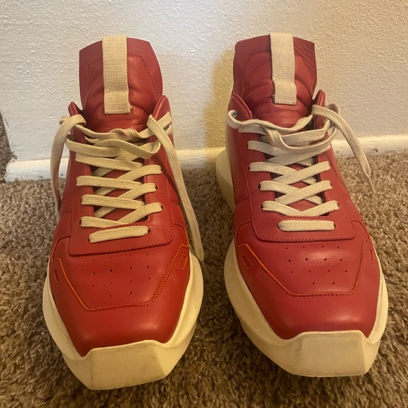 Rick Owens Geth Sneakers Size 10 - Picture 1 of 7